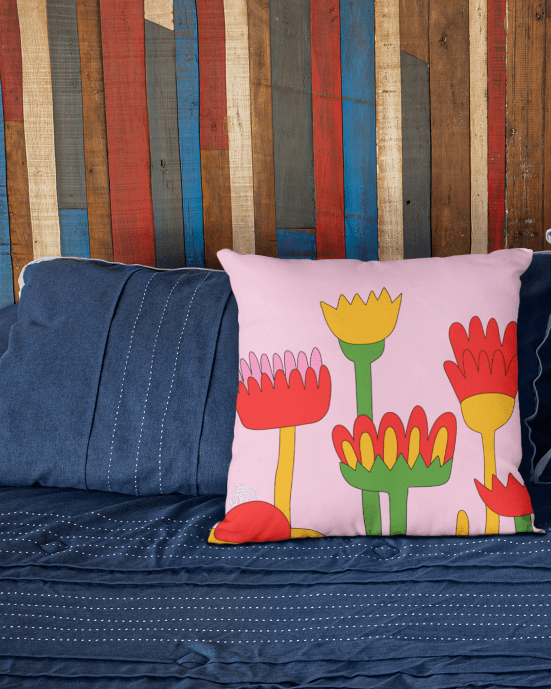 Cushion - Hippie Roses Cushion